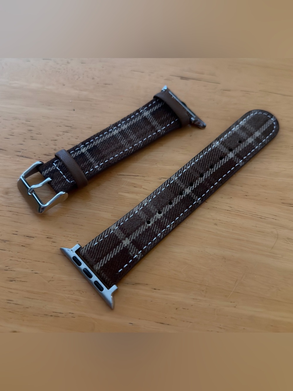 Apple Watch 44MM/45MM/46MM/49MM Custom Plaid Band - Series 4-11 Ultra/SE 1-3